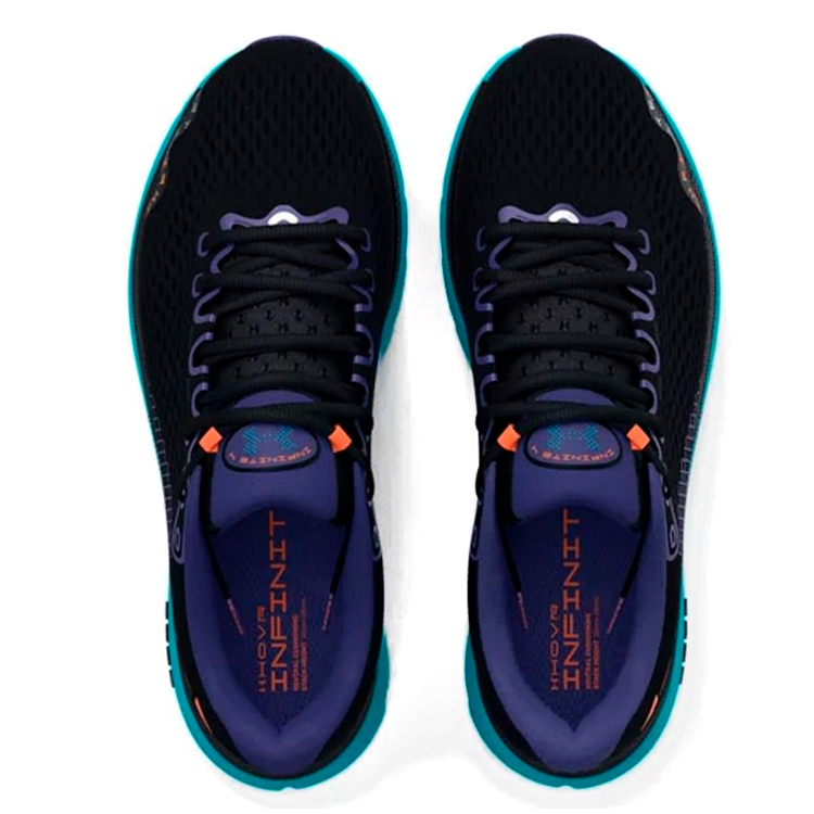 Кроссовки Under Armour UA HOVR Infinite 4 / Мужской / 47 / Черный/Синий photo 2